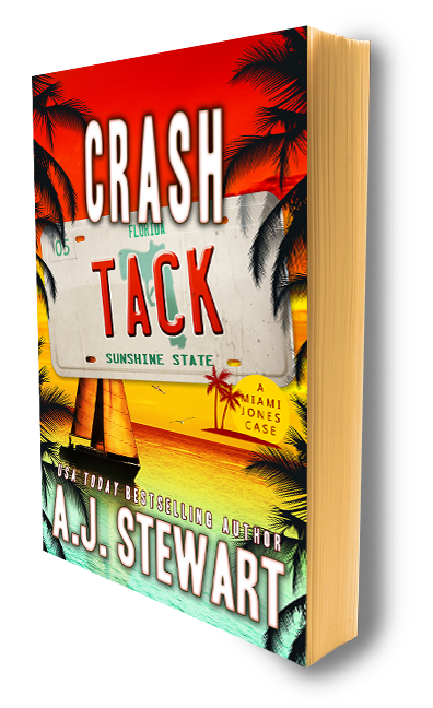 Crash Tack — Miami Jones Mystery, book 5 (Paperback) - SIGNED BY AUTHOR
