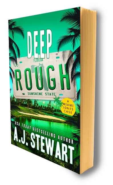 Deep Rough — Miami Jones Mystery book 6 (paperback) - SIGNED BY AUTHOR