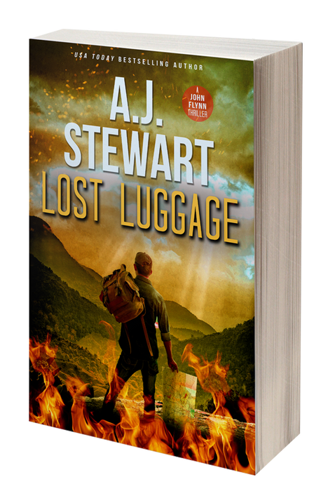Lost Luggage — John Flynn Thriller book 5 (paperback) - SIGNED BY AUTHOR